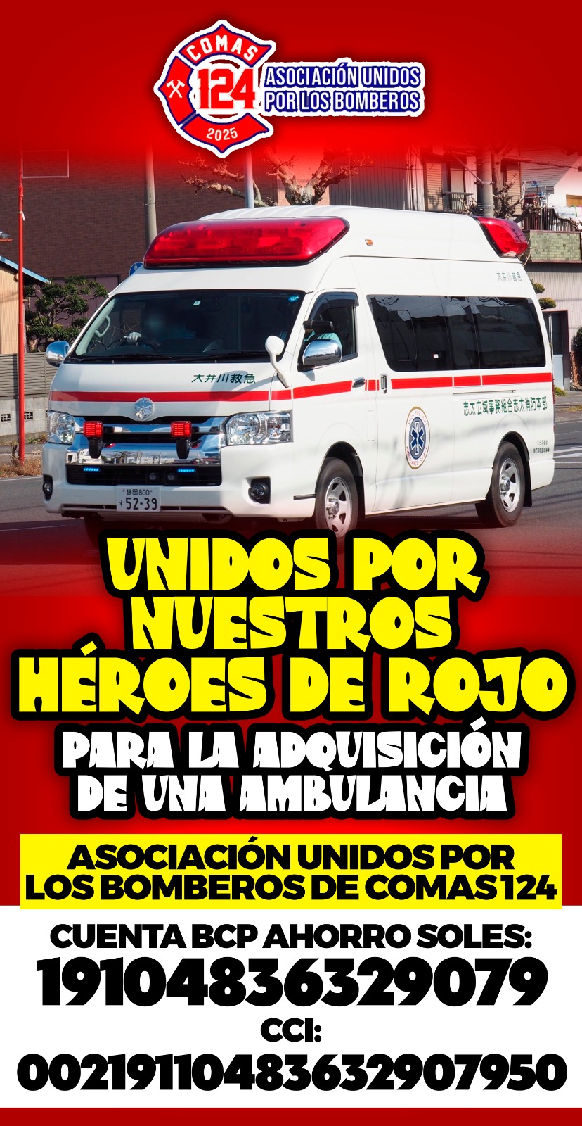 Ayuda a los Bomberos de Comas